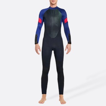 Comfortable and warm men's full-length wetsuit