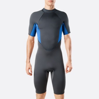 High quality warm stretchy men's short wetsuit
