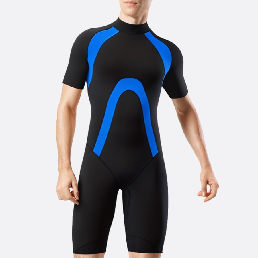 Professional high stretch men's short wetsuit