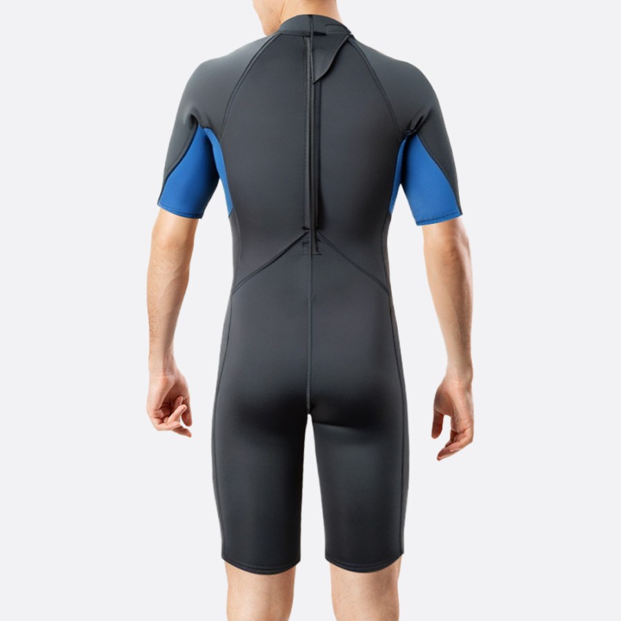 High quality warm stretchy men's short wetsuit