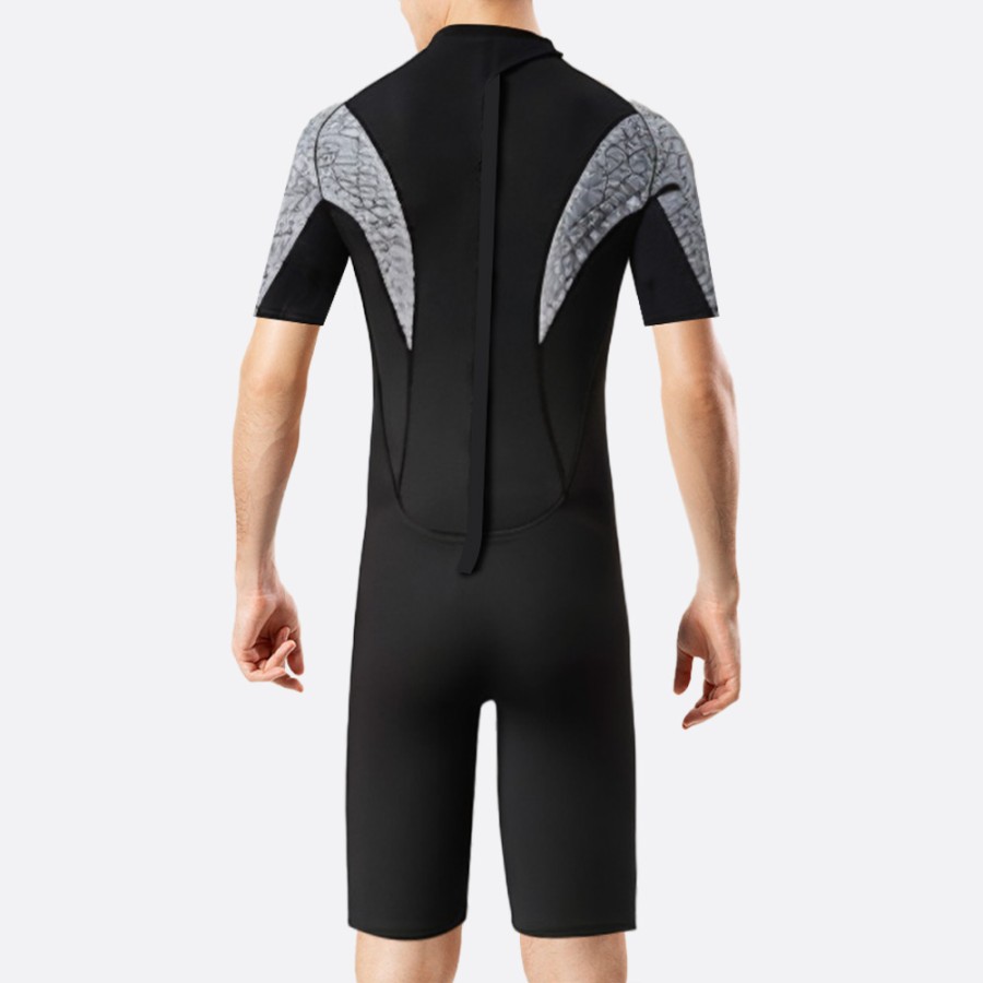 High quality stretch men's short wetsuit