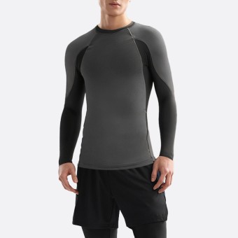 Lightweight elastic pocket men's wetsuit top