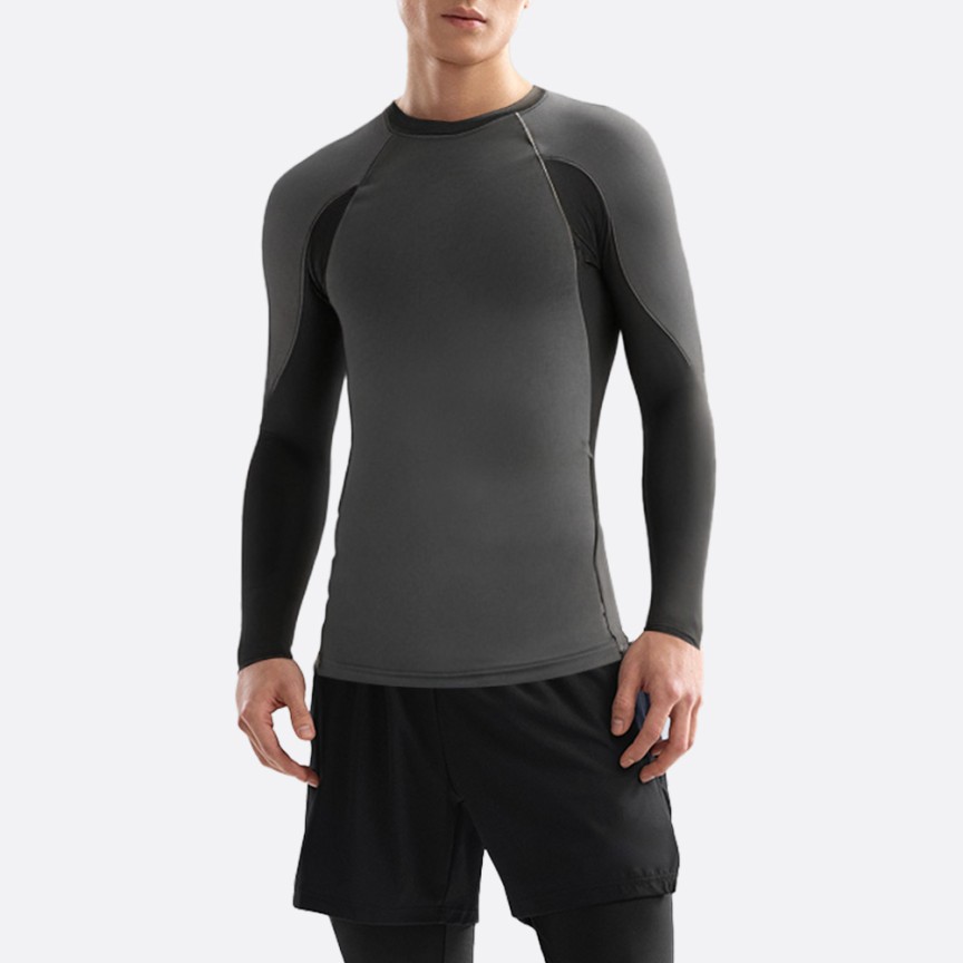 Lightweight elastic pocket men's wetsuit top