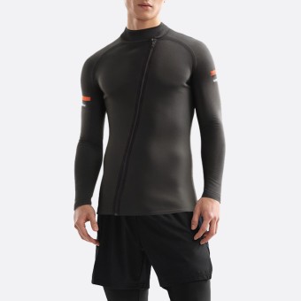 Cold and sun protection men's wetsuit long sleeve top