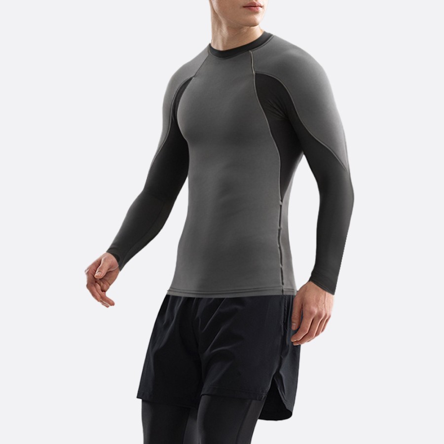 Lightweight elastic pocket men's wetsuit top