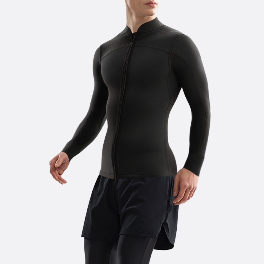 Cold and warm men's diving suit long sleeve top