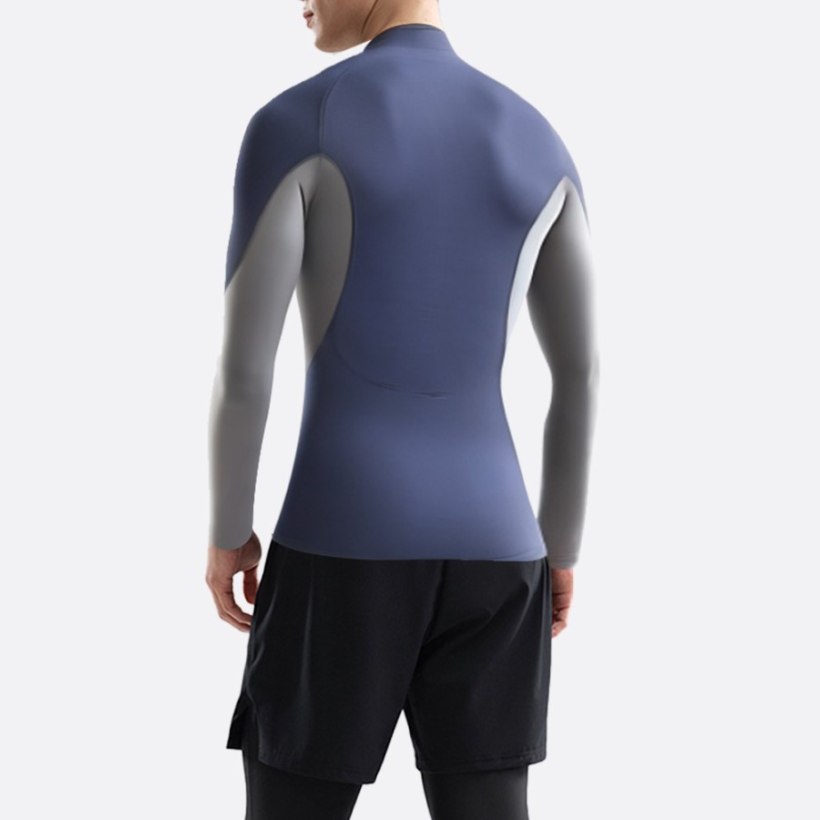 Super stretch warm soft men's wetsuit top