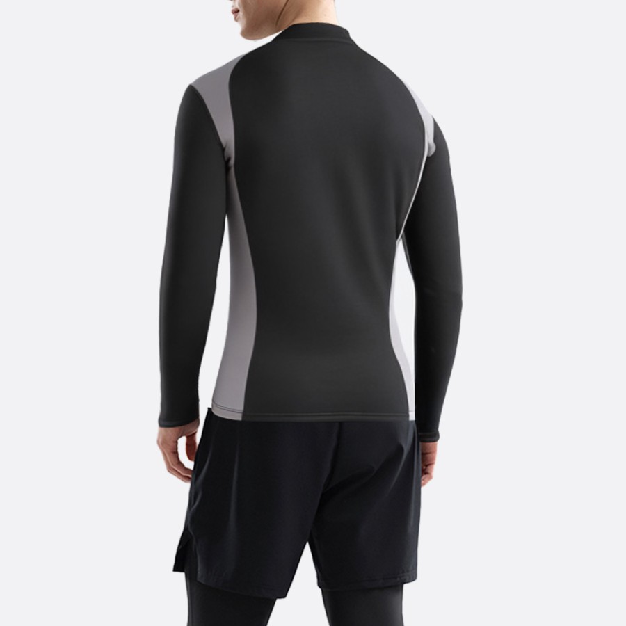 High quality super stretchy soft men's wetsuit top