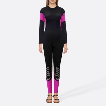 Professional warm long sleeve women's full wetsuit