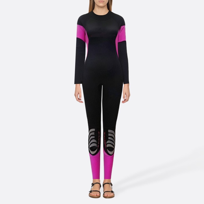 Professional warm long sleeve women's full wetsuit