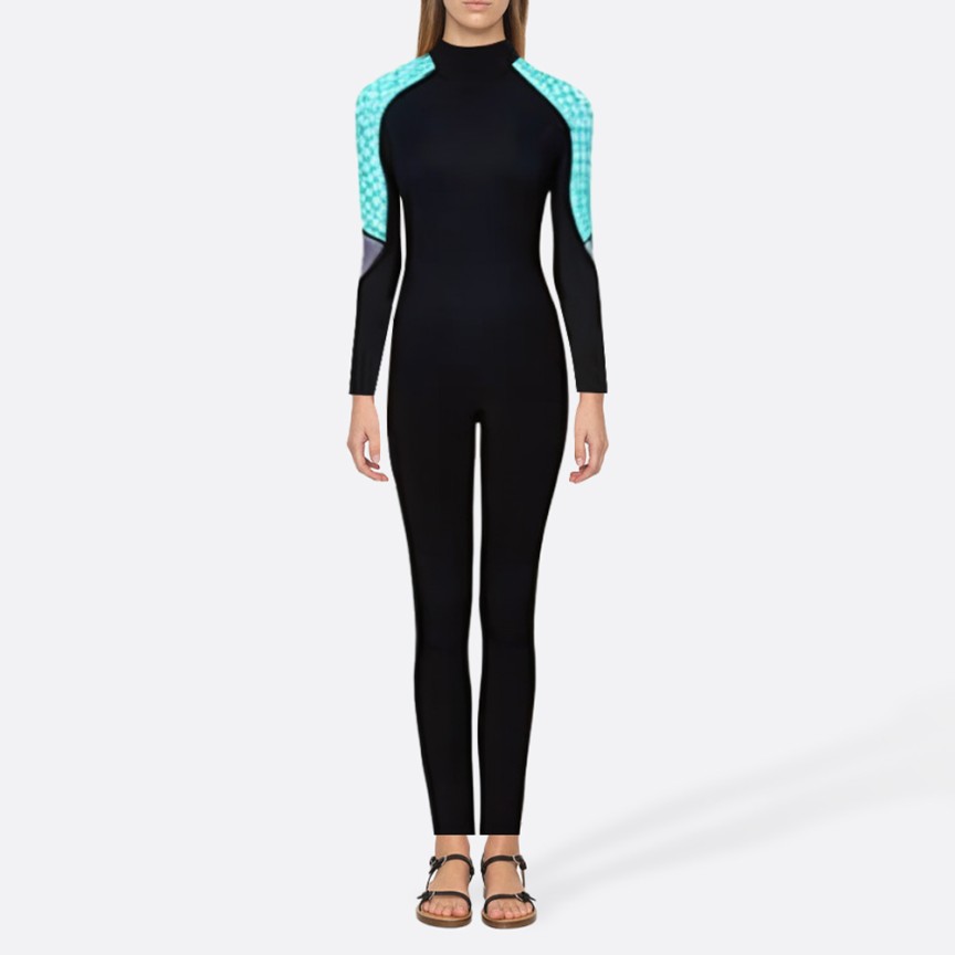 Fashionable super stretch women's full-body wetsuit