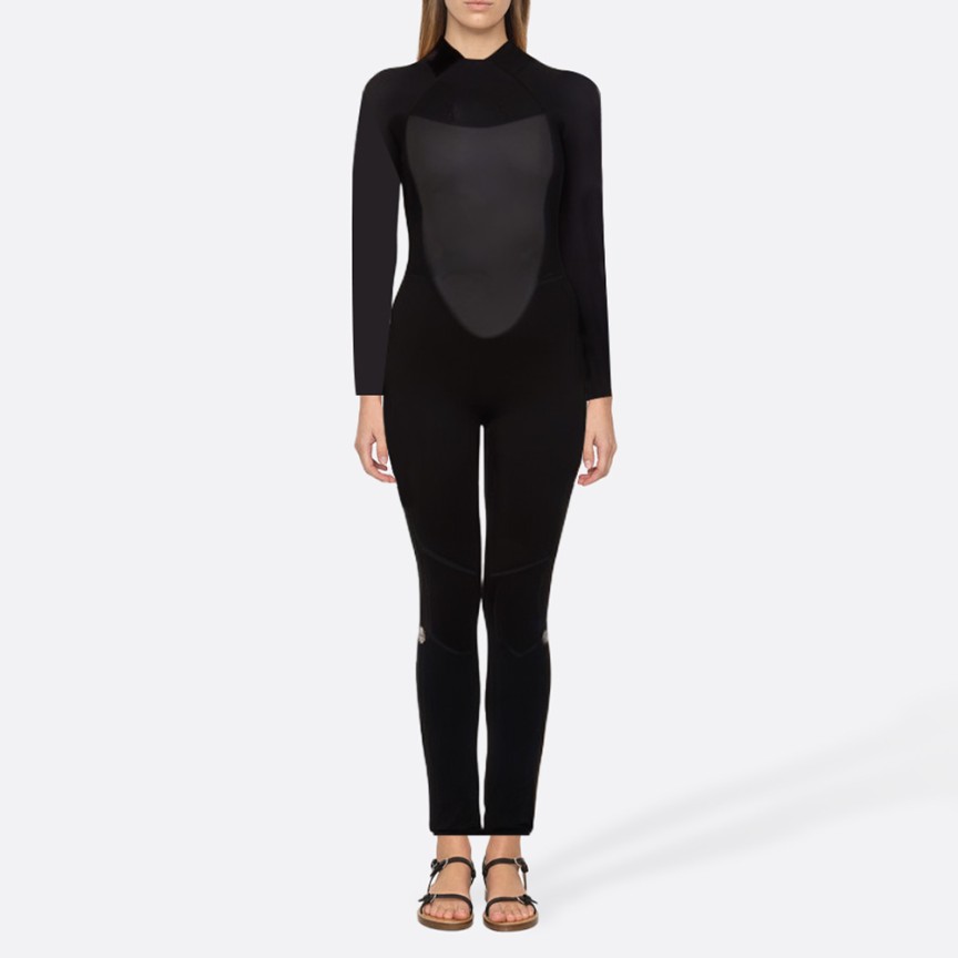 Lightweight high-stretch women's full-body wetsuit