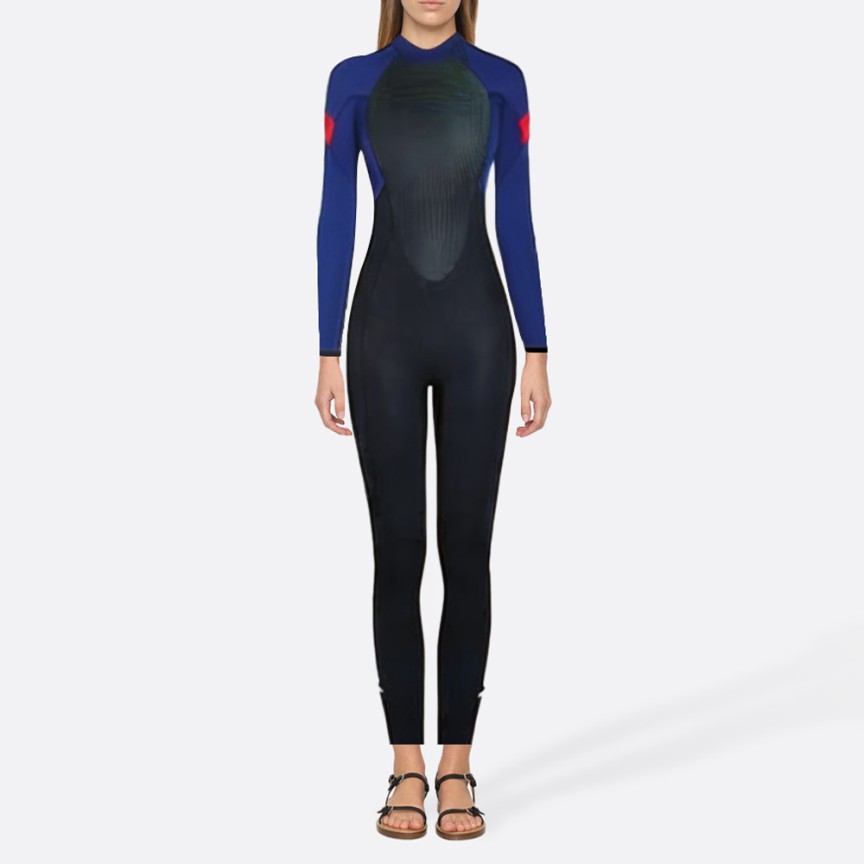 Warm sun protection women's full-body diving suit