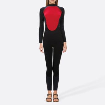 High-end warm women's full-body diving suit
