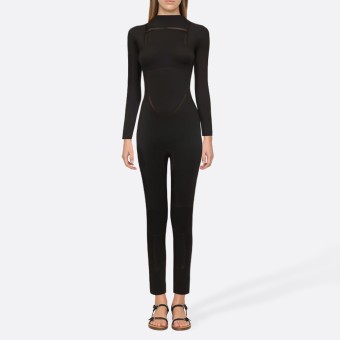 High stretch women's full-length surfing wetsuit