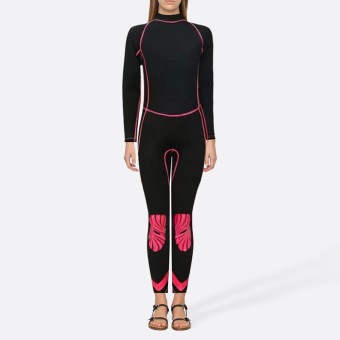 Watersports elastic women's full wetsuit