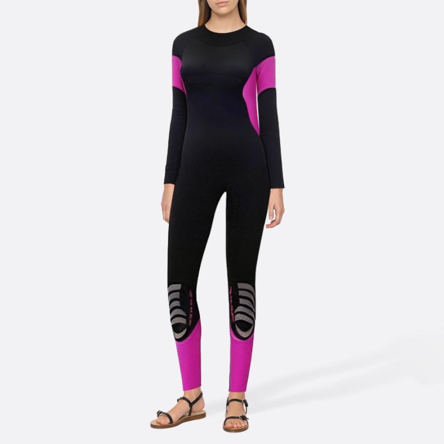 Professional warm long sleeve women's full wetsuit