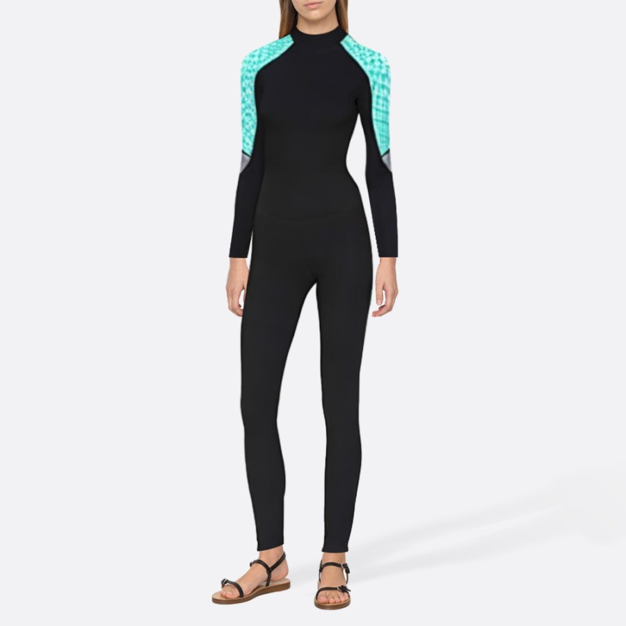 Fashionable super stretch women's full-body wetsuit