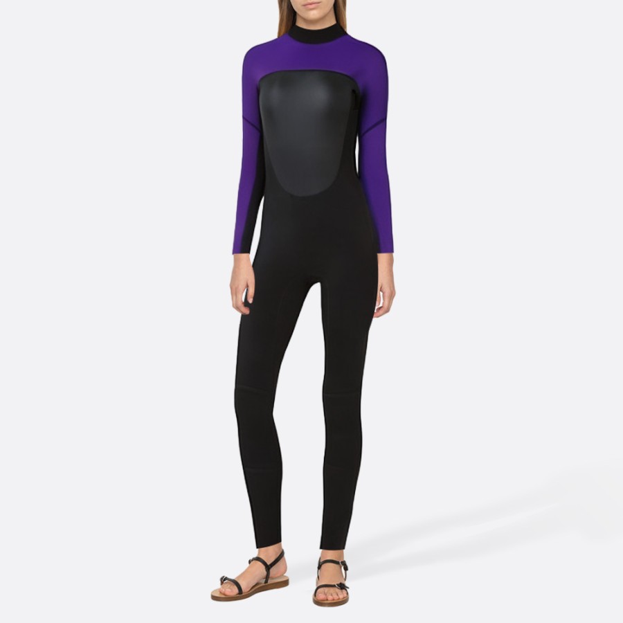 High quality elastic women's full wetsuit