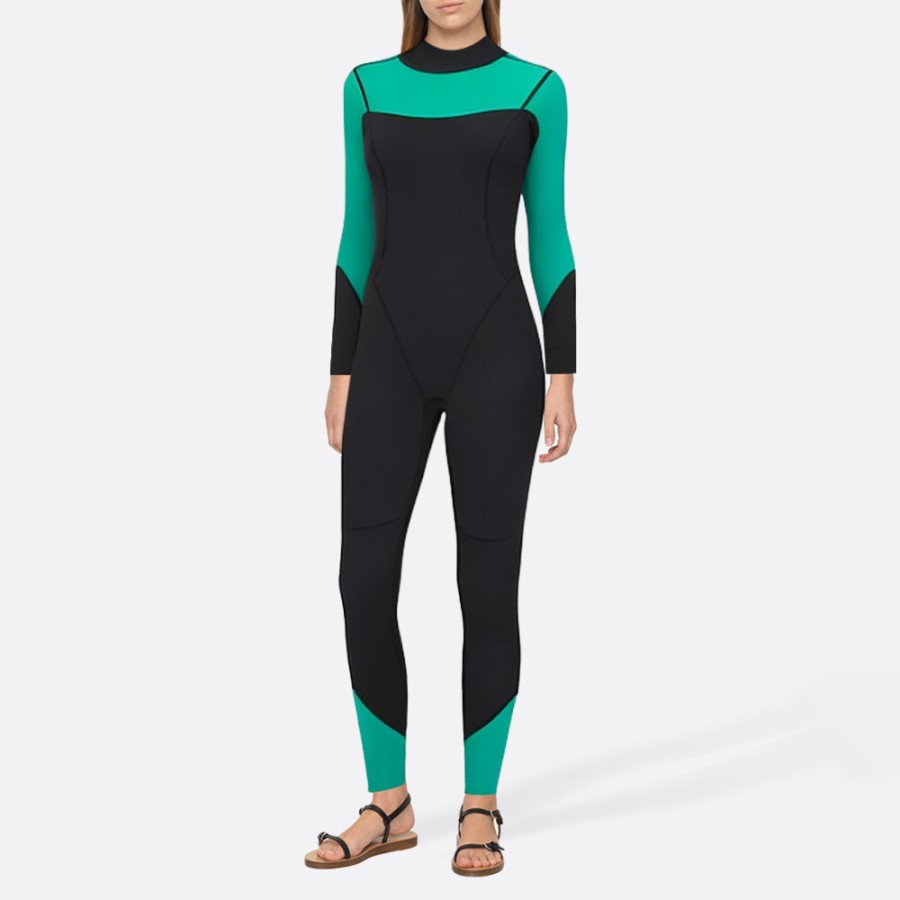 Lightweight sun protection women's full-body wetsuit