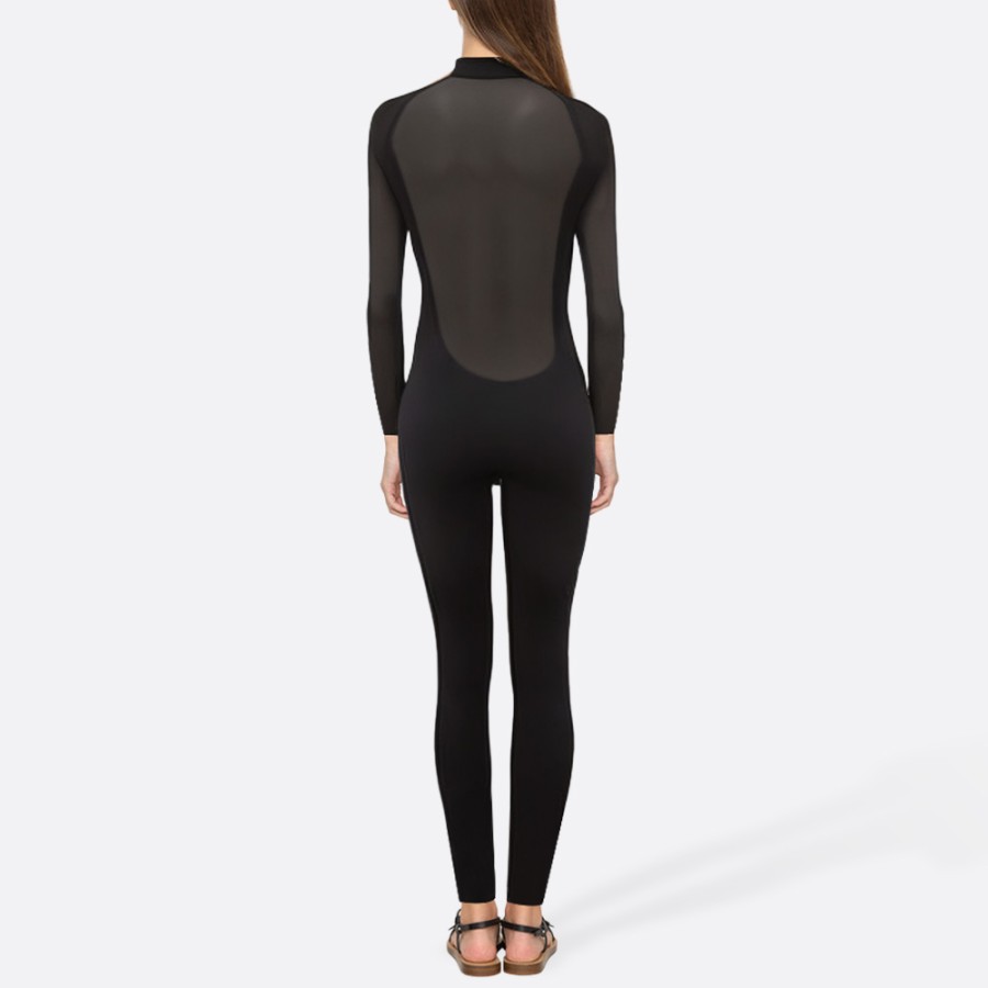 Elastic durable long sleeve women's full wetsuit