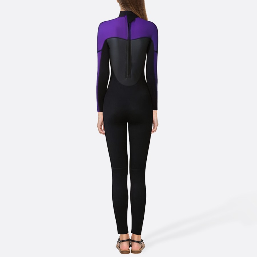 High quality elastic women's full wetsuit