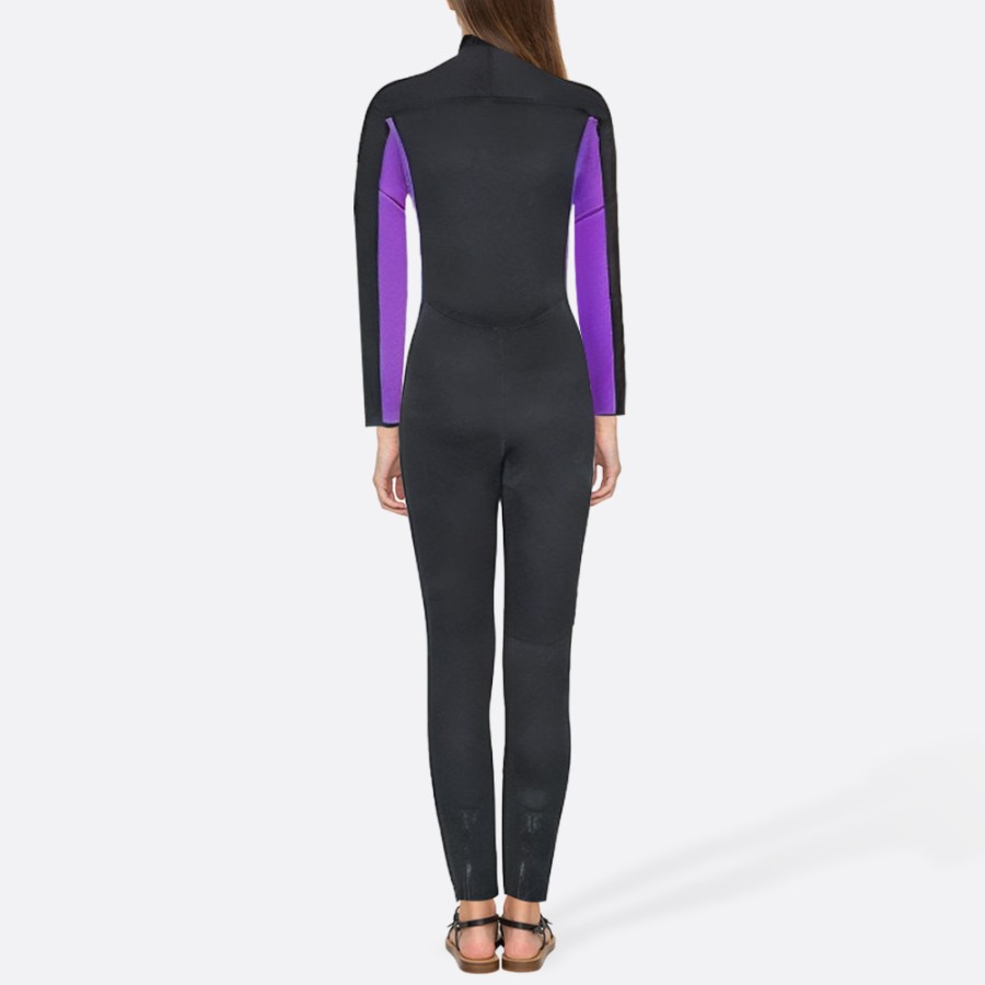 Stylish and portable women's full wetsuit