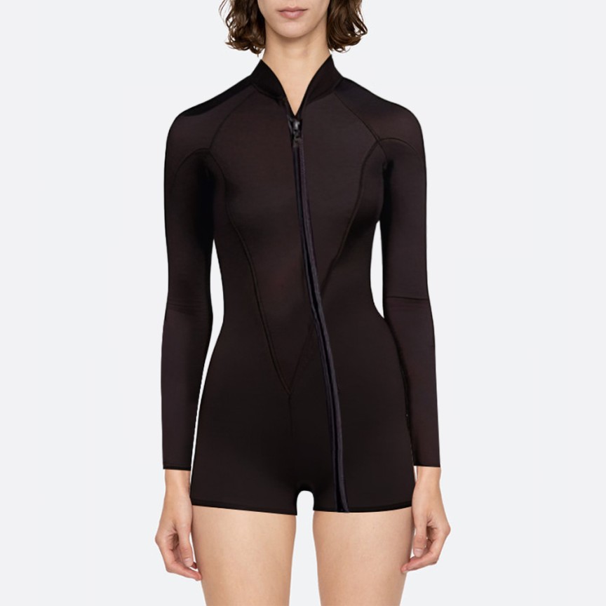 Premium warm women's long sleeve wetsuit