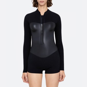 Super stretchy warm women's long sleeve wetsuit