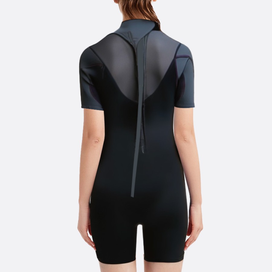 High performance comfort women's short sleeve wetsuit