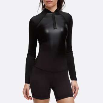 Lightweight high stretch women's wetsuit top
